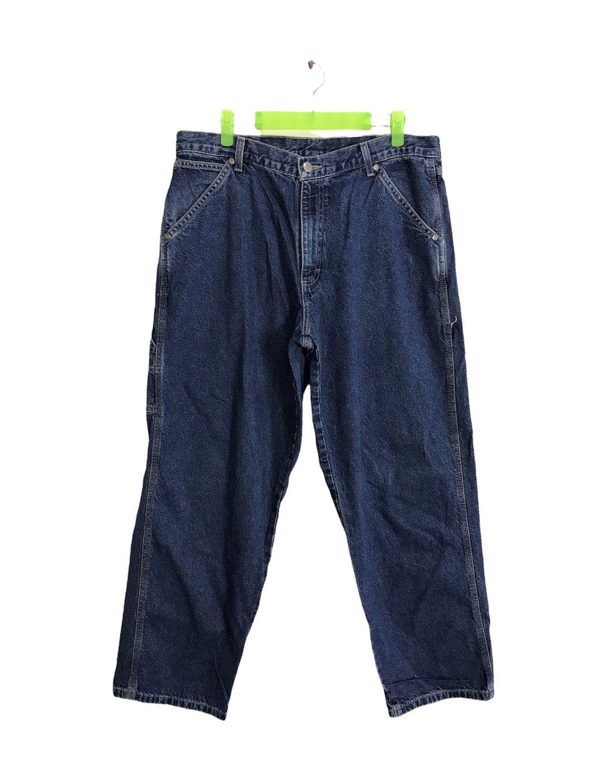 Vintage × Wrangler 90s Wrangler Jean Co Bushpant Carpenter Western Denim Size US 34 / EU 50 - 1 Thumbnail