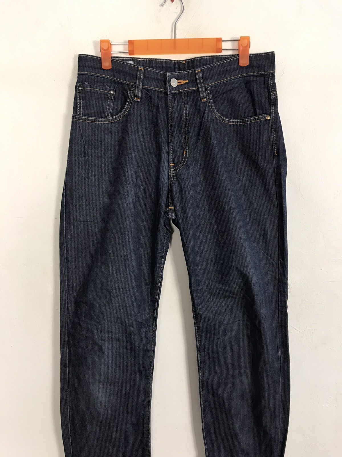 Edwin Edwin Lot 404S Straight Cut Style Pants Distressed Jeans Size US 30 / EU 46 - 3 Thumbnail
