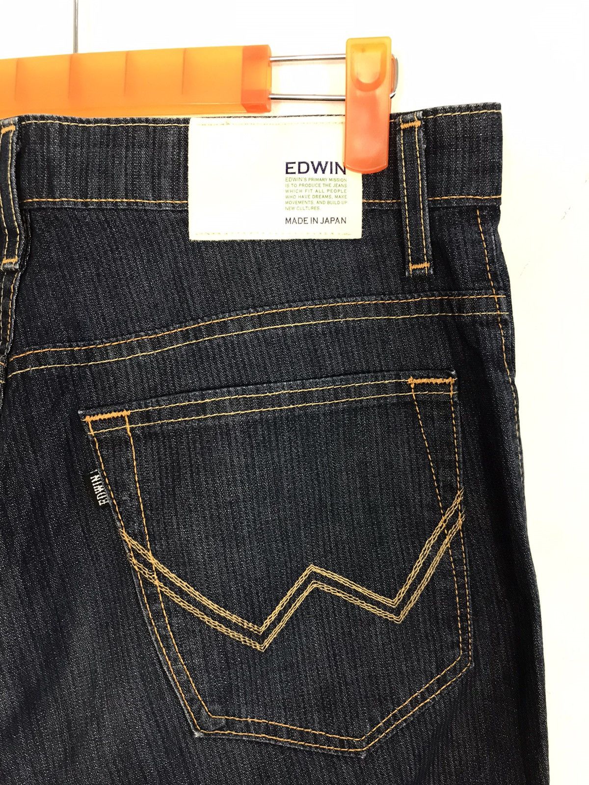 Edwin Edwin Lot 404S Straight Cut Style Pants Distressed Jeans Size US 30 / EU 46 - 5 Thumbnail