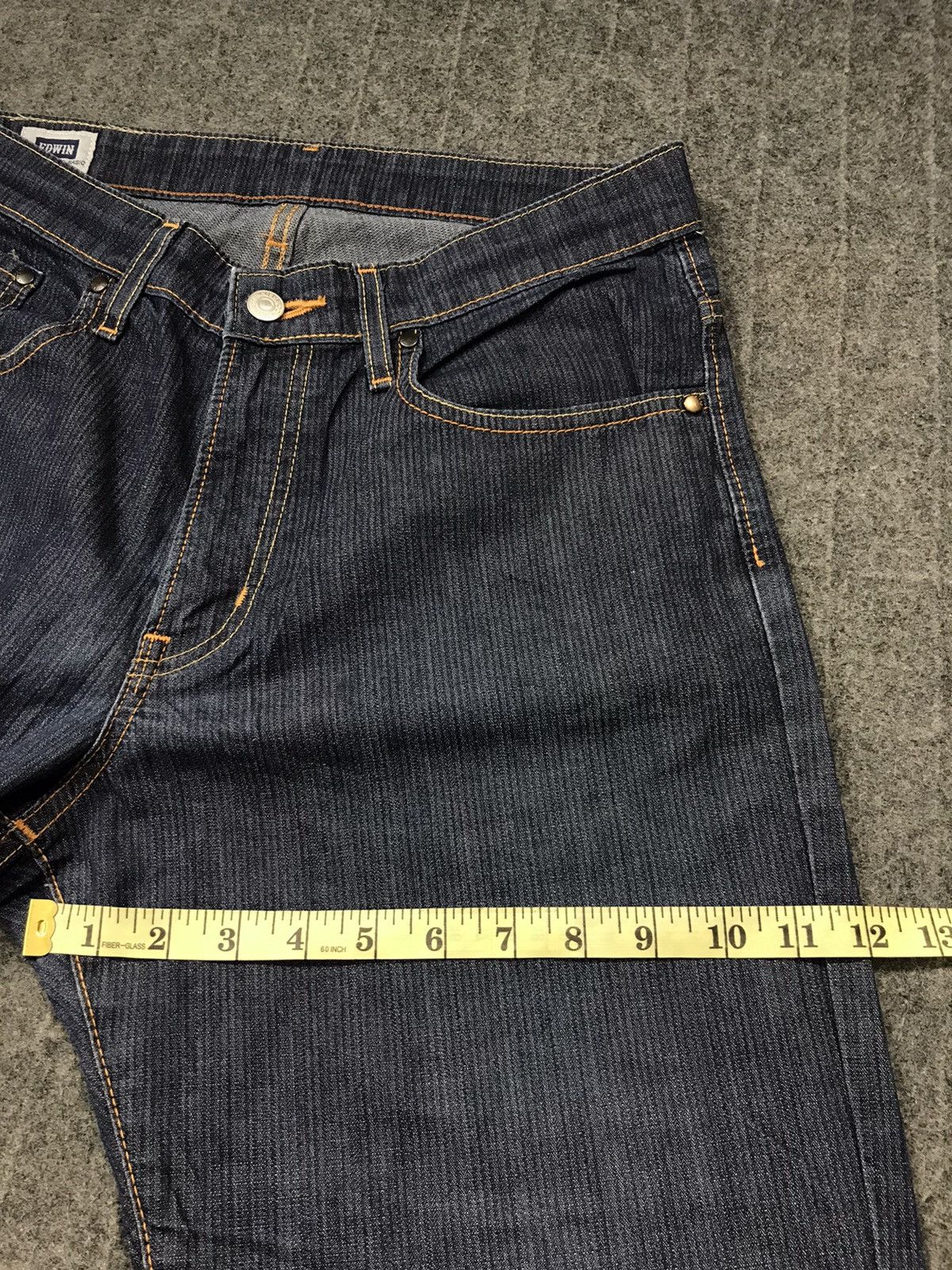 Edwin Edwin Lot 404S Straight Cut Style Pants Distressed Jeans Size US 30 / EU 46 - 12 Thumbnail