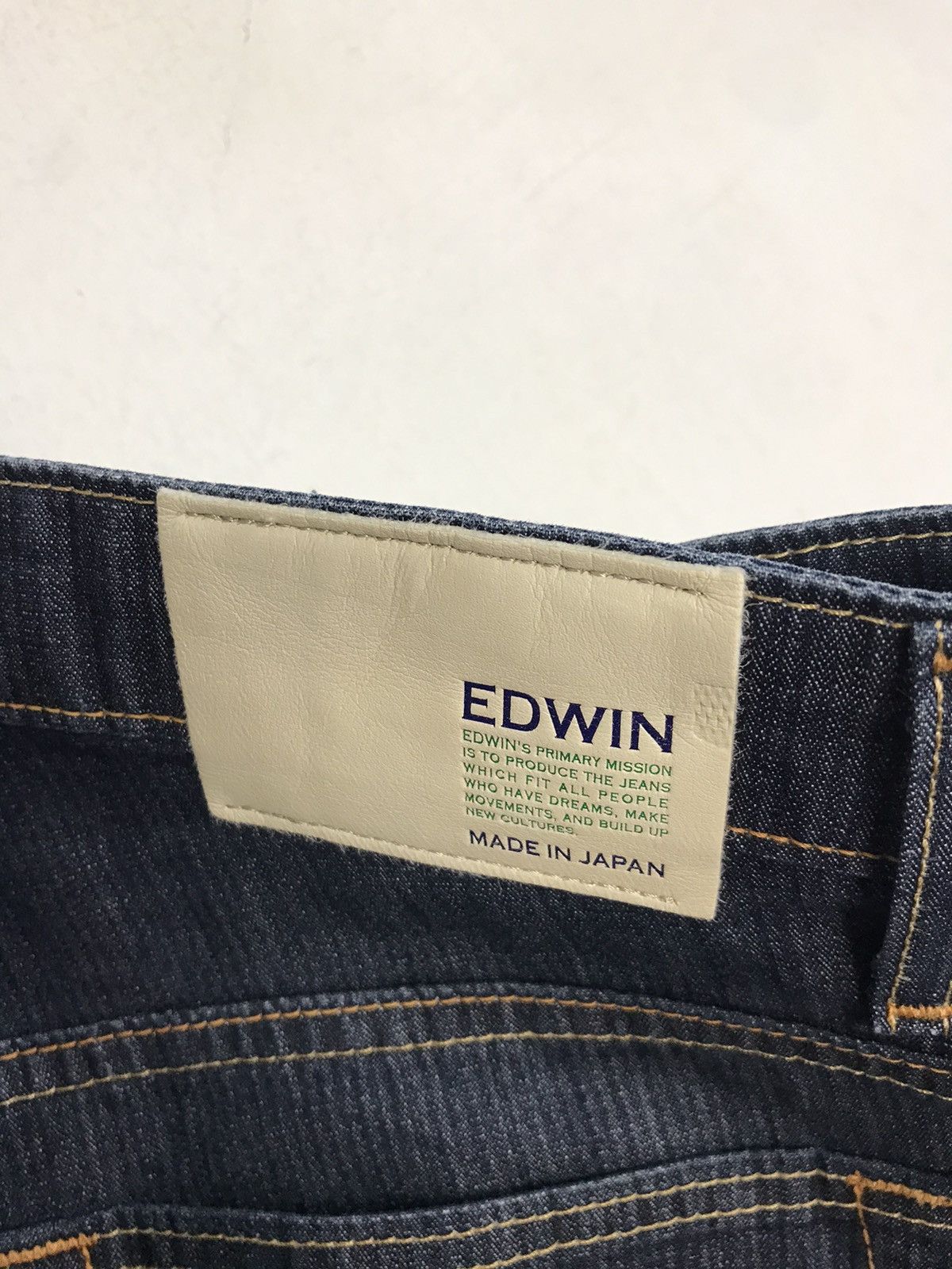 Edwin Edwin Lot 404S Straight Cut Style Pants Distressed Jeans Size US 30 / EU 46 - 6 Thumbnail