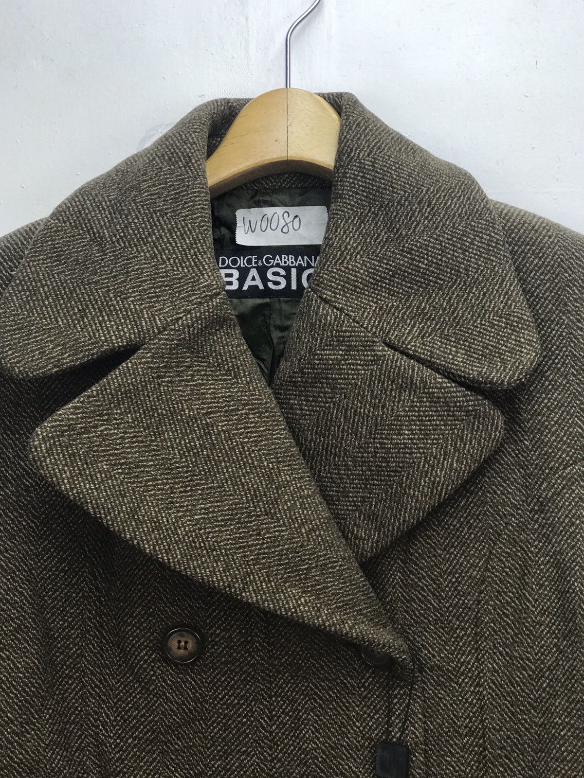 Designer Dolce & Gabbana Basic Pea Coat Size S / US 4 / IT 40 - 3 Thumbnail