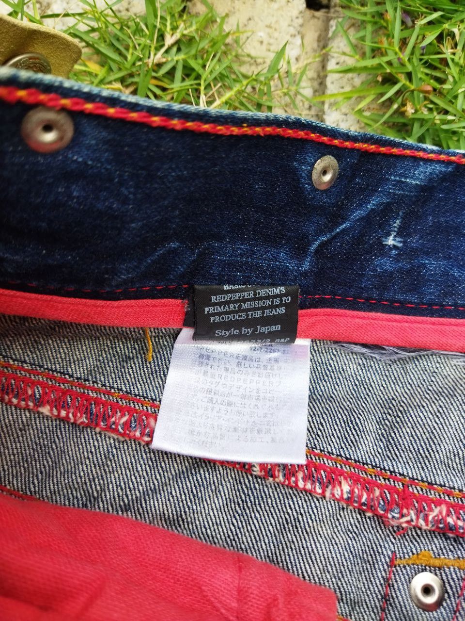 If Six Was Nine Vintage Red Pepper Japan Special Edition Jeans Size US 32 / EU 48 - 8 Thumbnail