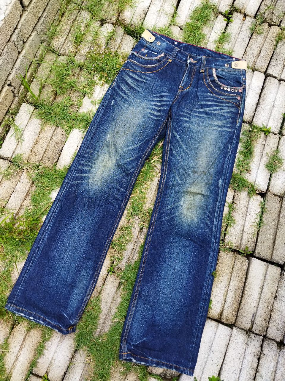 If Six Was Nine Vintage Red Pepper Japan Special Edition Jeans Size US 32 / EU 48 - 2 Thumbnail
