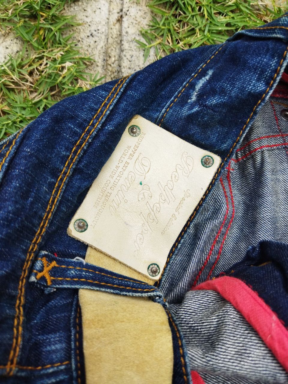 If Six Was Nine Vintage Red Pepper Japan Special Edition Jeans Size US 32 / EU 48 - 9 Thumbnail