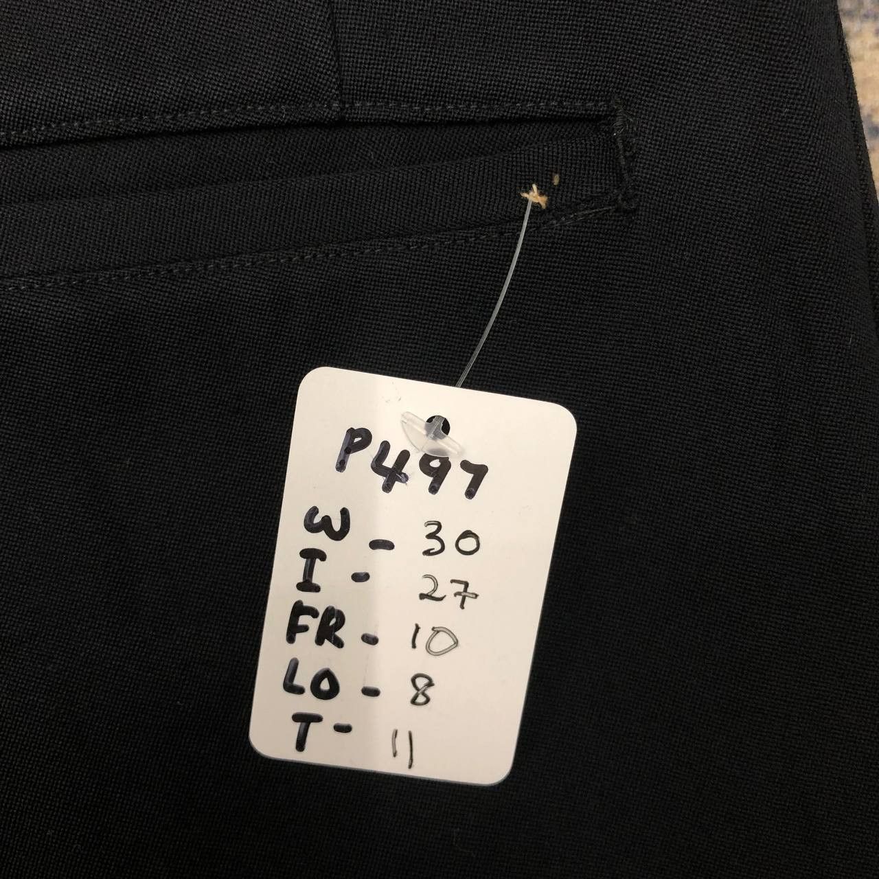 Vintage P497 VTG WOOL CASUAL PANTS Size US 30 / EU 46 - 7 Thumbnail