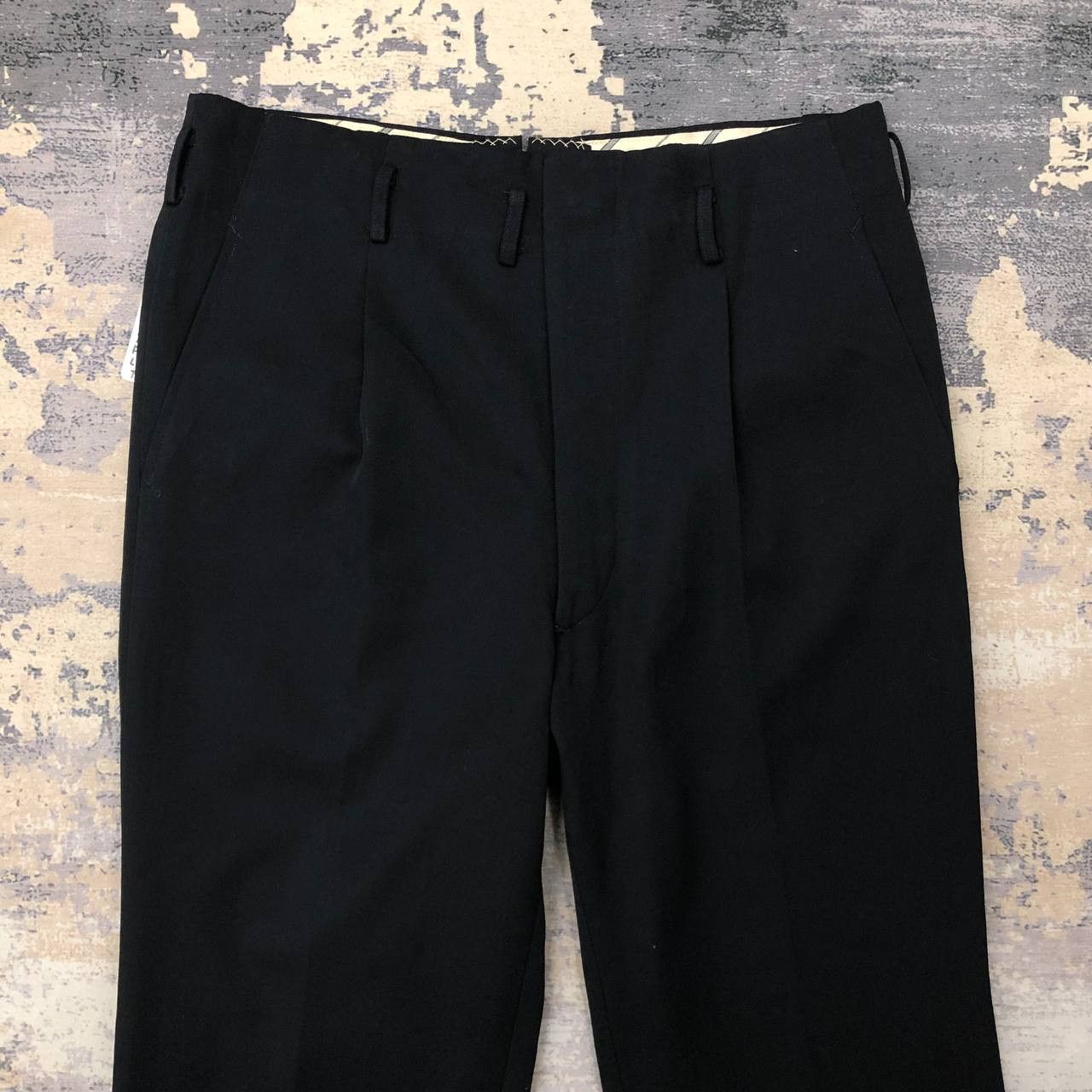 Vintage P497 VTG WOOL CASUAL PANTS Size US 30 / EU 46 - 3 Thumbnail