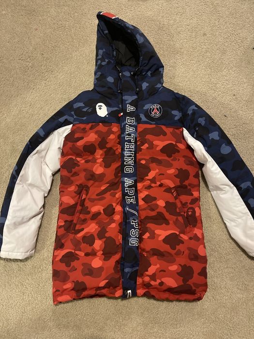 Psg x bape on sale jacket