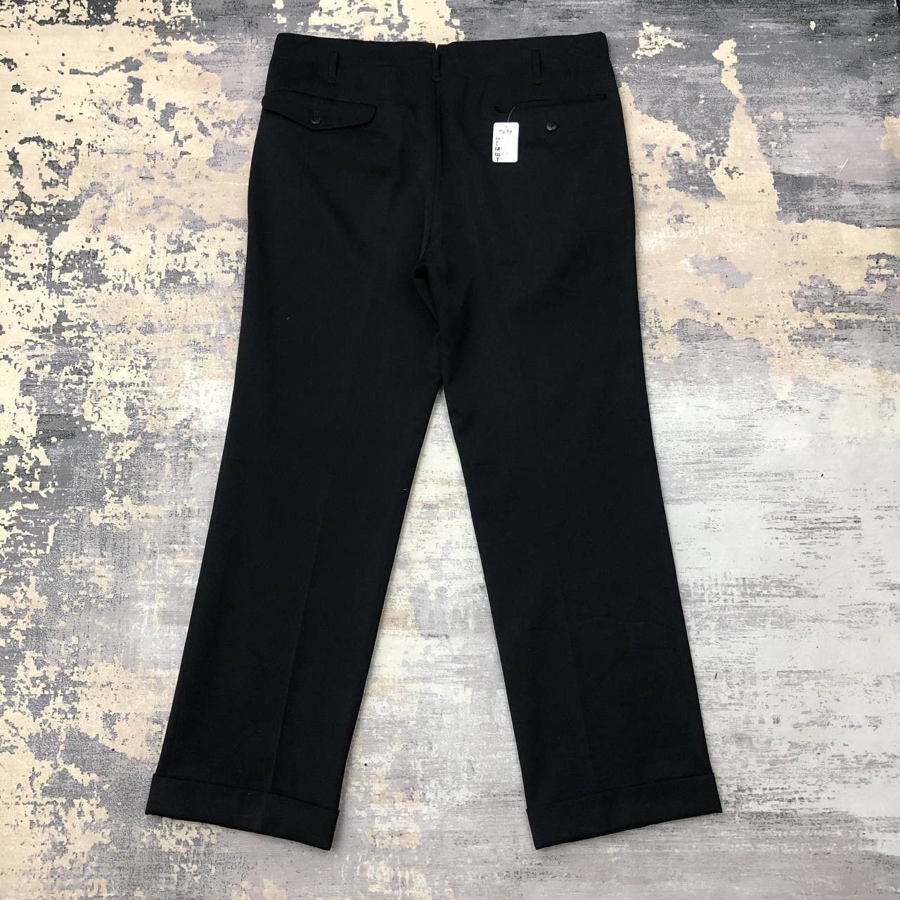 Japanese Brand P499 MIYUKI KEORI VTG WOOL PANTS TALON ZIPPER Size US 34 / EU 50 - 2 Thumbnail