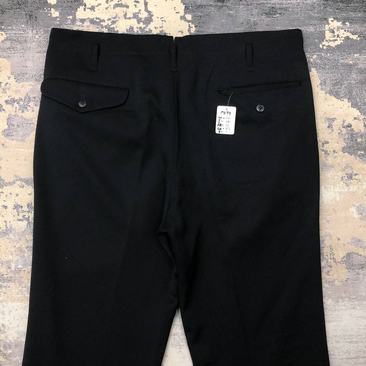 Japanese Brand P499 MIYUKI KEORI VTG WOOL PANTS TALON ZIPPER Size US 34 / EU 50 - 4 Thumbnail