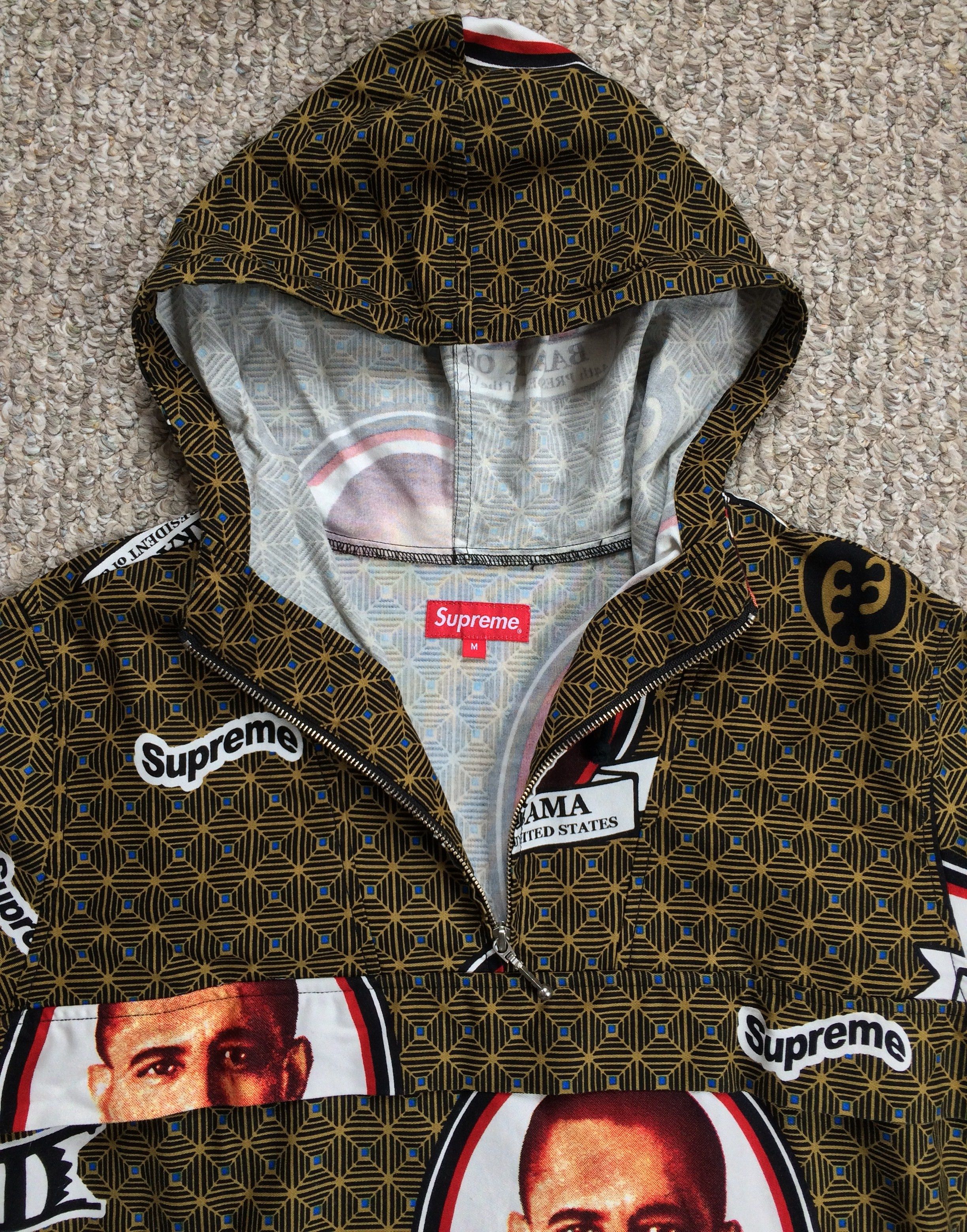 Supreme S/S 2017 Supreme x Obama Anorak Size US M / EU 48-50 / 2 - 2 Thumbnail