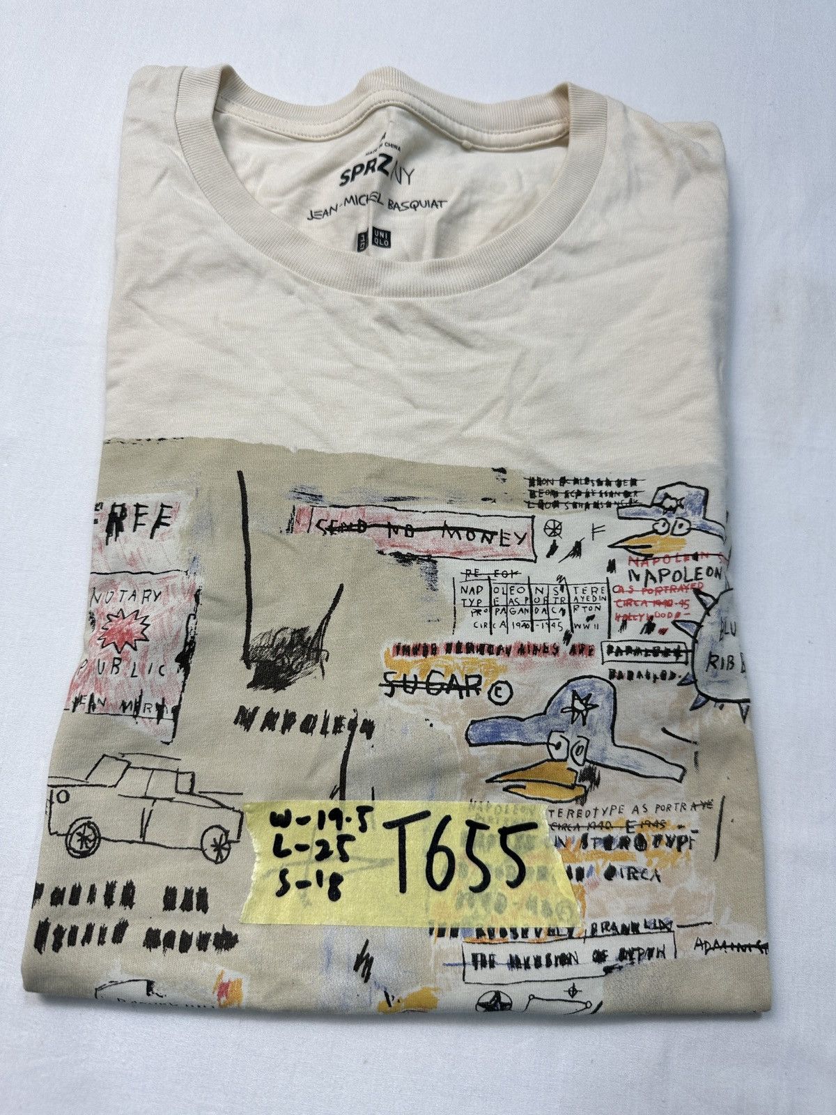 Jean-Michel Basquiat Uniqlo x Jean michel Basquiat arts graphic tshirt Size US M / EU 48-50 / 2 - 11 Thumbnail