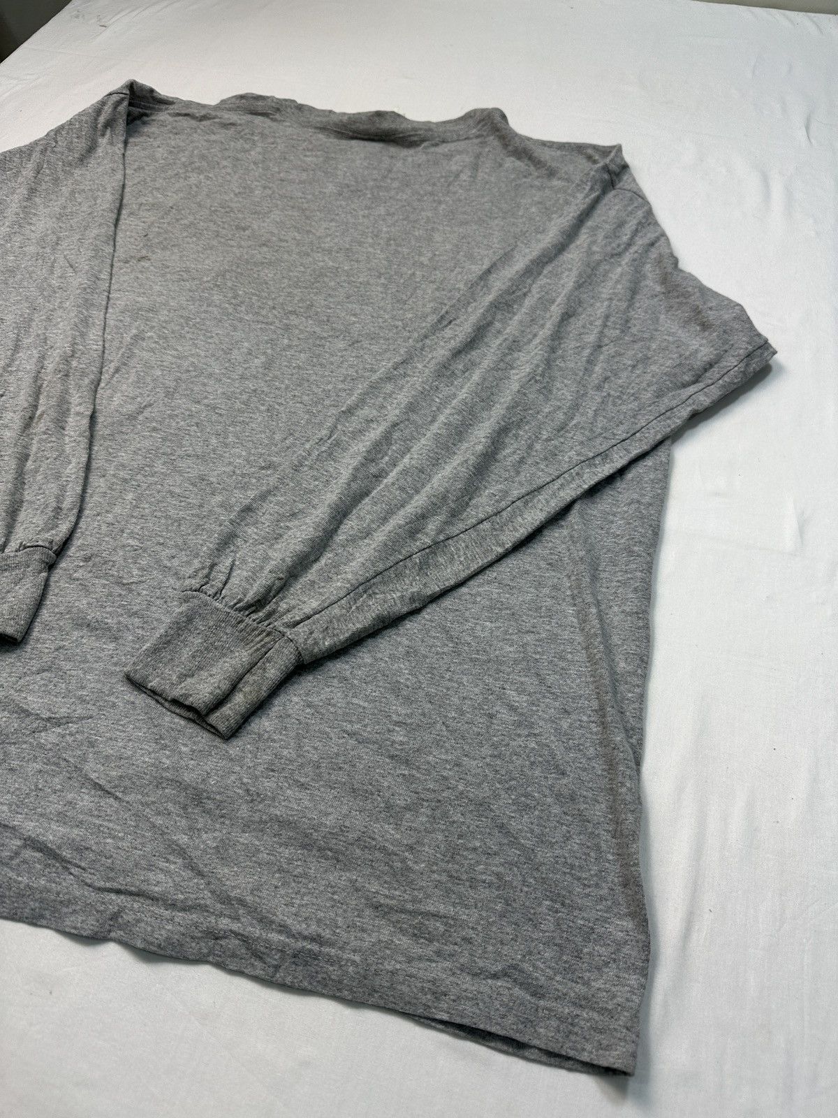 Reebok Vtg Reebok made in USA big logo long sleeve tee Size US XL / EU 56 / 4 - 11 Thumbnail