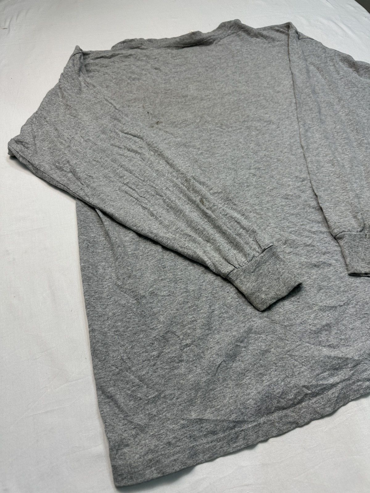 Reebok Vtg Reebok made in USA big logo long sleeve tee Size US XL / EU 56 / 4 - 13 Thumbnail