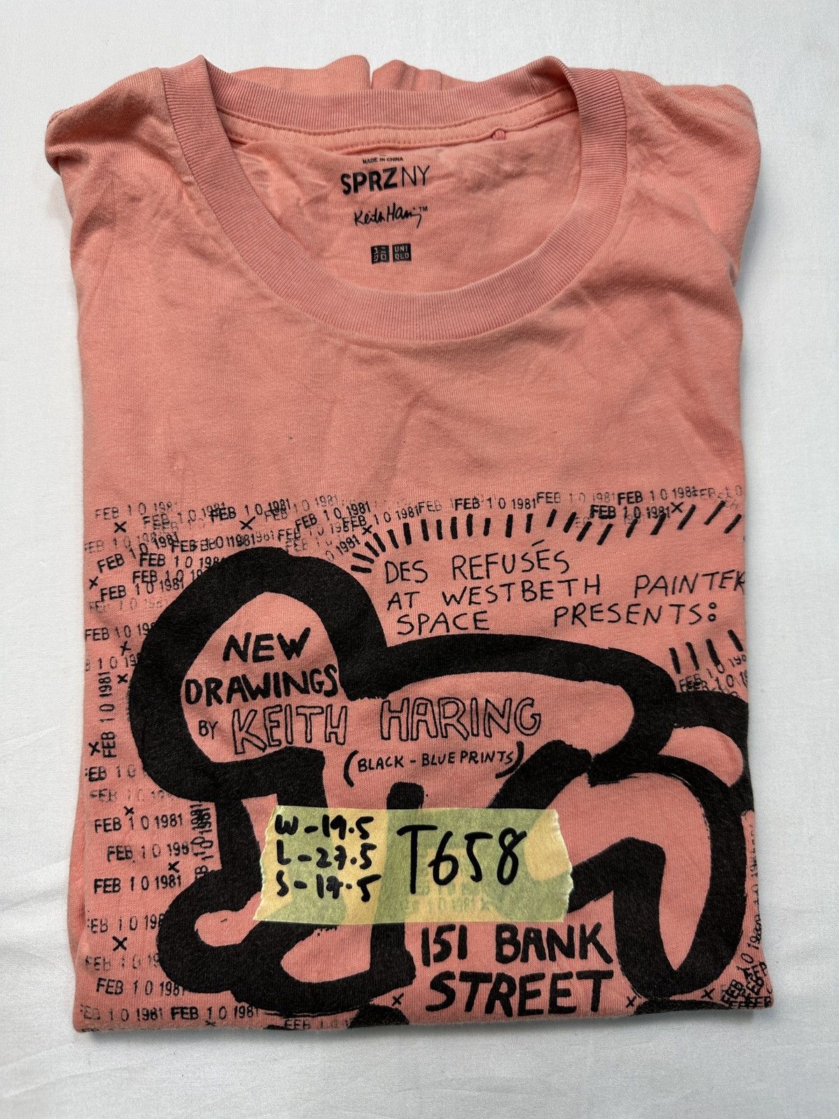 Keith Haring Uniqlo X Keith Haring art graphic tshirt Size US M / EU 48-50 / 2 - 13 Thumbnail