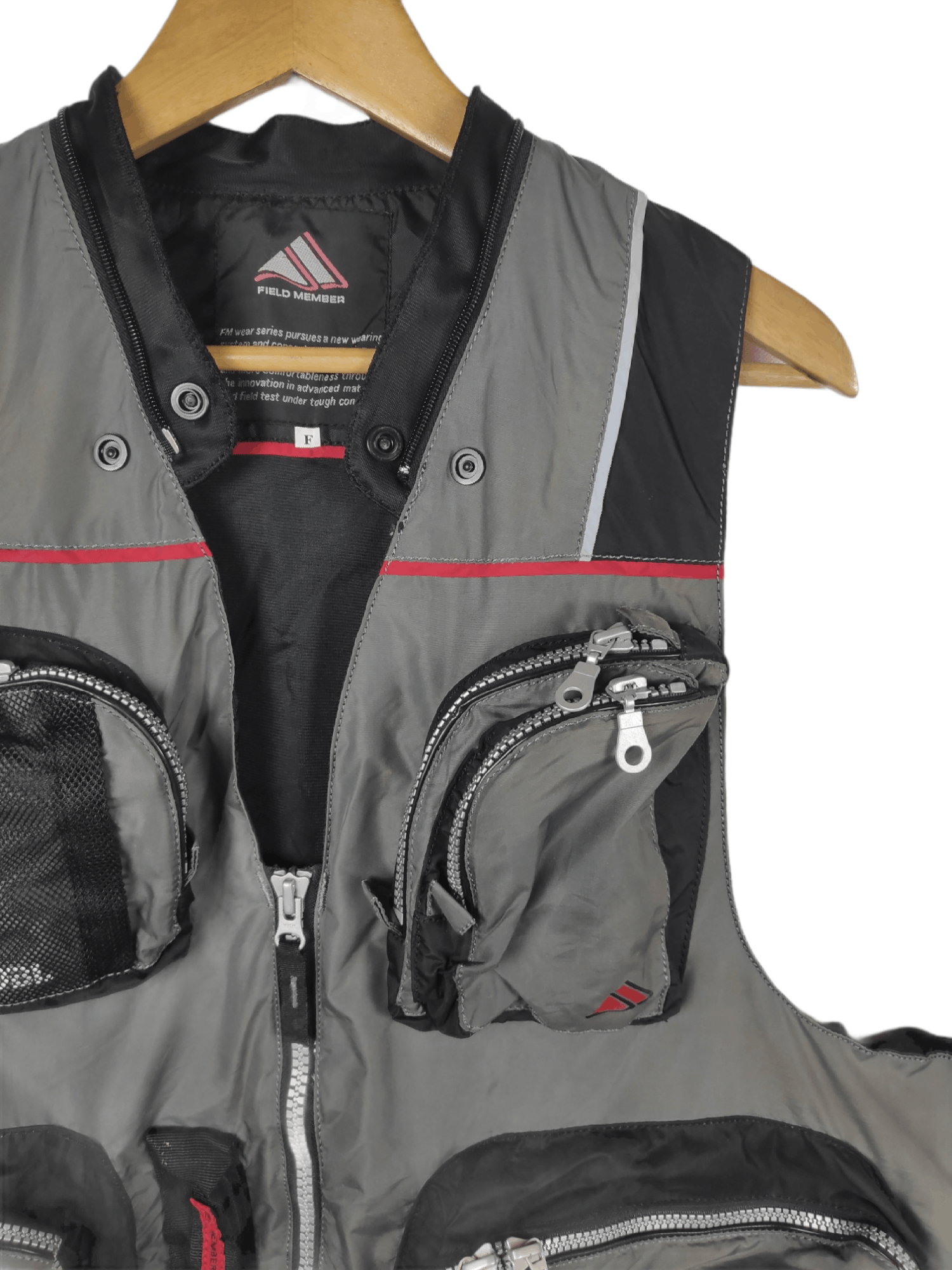Japanese Brand Vintage Field Member RYOBL Tactical Hunting Vest Jacket Size US L / EU 52-54 / 3 - 2 Thumbnail