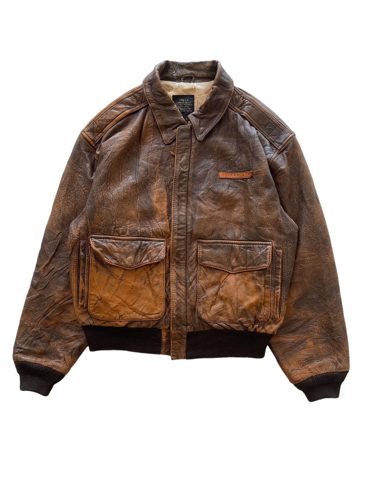 Avirex × Carhartt × Vintage 1982 AVIREX 'DAGO RED' TYPE A-2