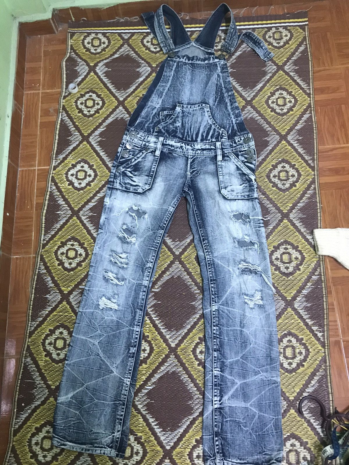 Vintage vintage overall very nice design Size US 34 / EU 50 - 17 Thumbnail