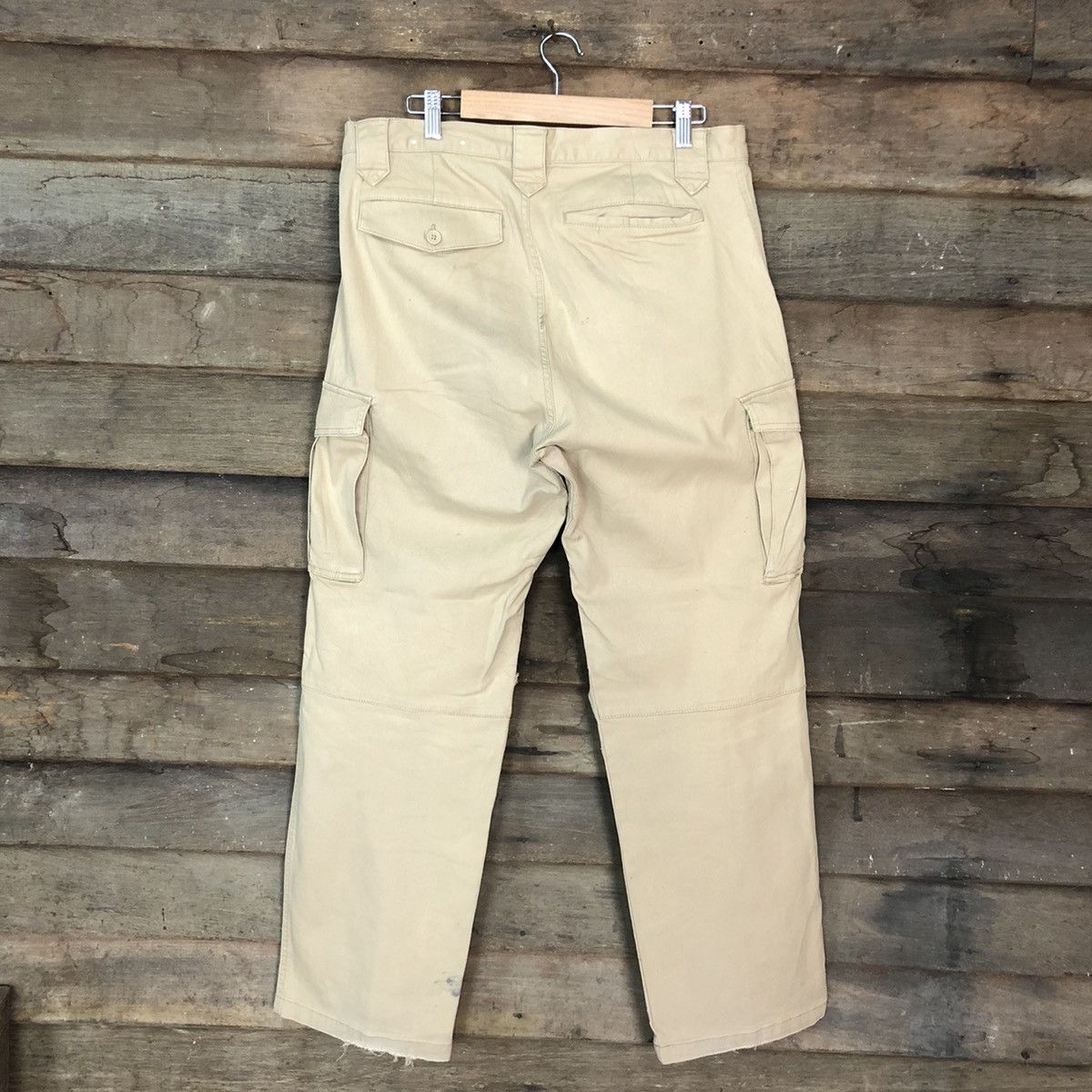 Japanese Brand Japan Brown Multipocket Tactical Cargo Pants #c997 Size US 33 - 8 Thumbnail
