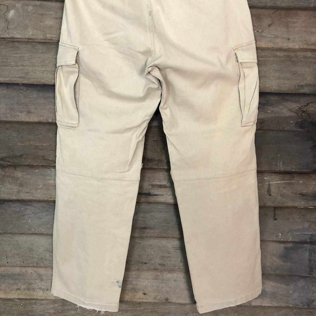 Japanese Brand Japan Brown Multipocket Tactical Cargo Pants #c997 Size US 33 - 10 Thumbnail