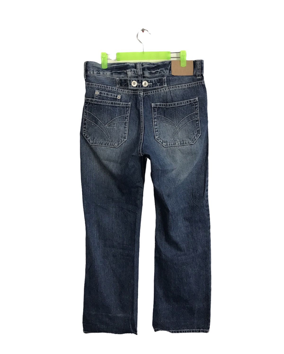 Japanese Brand Mili Mili Regular Fits Zipper With Buckle Distressed Denim Size US 32 / EU 48 - 2 Thumbnail