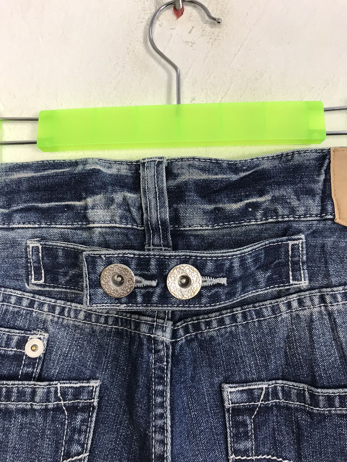 Japanese Brand Mili Mili Regular Fits Zipper With Buckle Distressed Denim Size US 32 / EU 48 - 6 Thumbnail