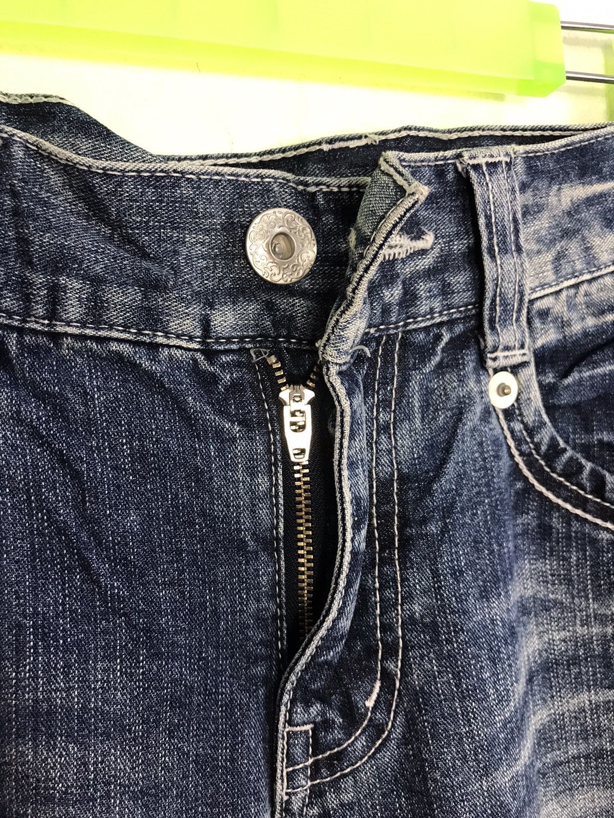Japanese Brand Mili Mili Regular Fits Zipper With Buckle Distressed Denim Size US 32 / EU 48 - 5 Thumbnail