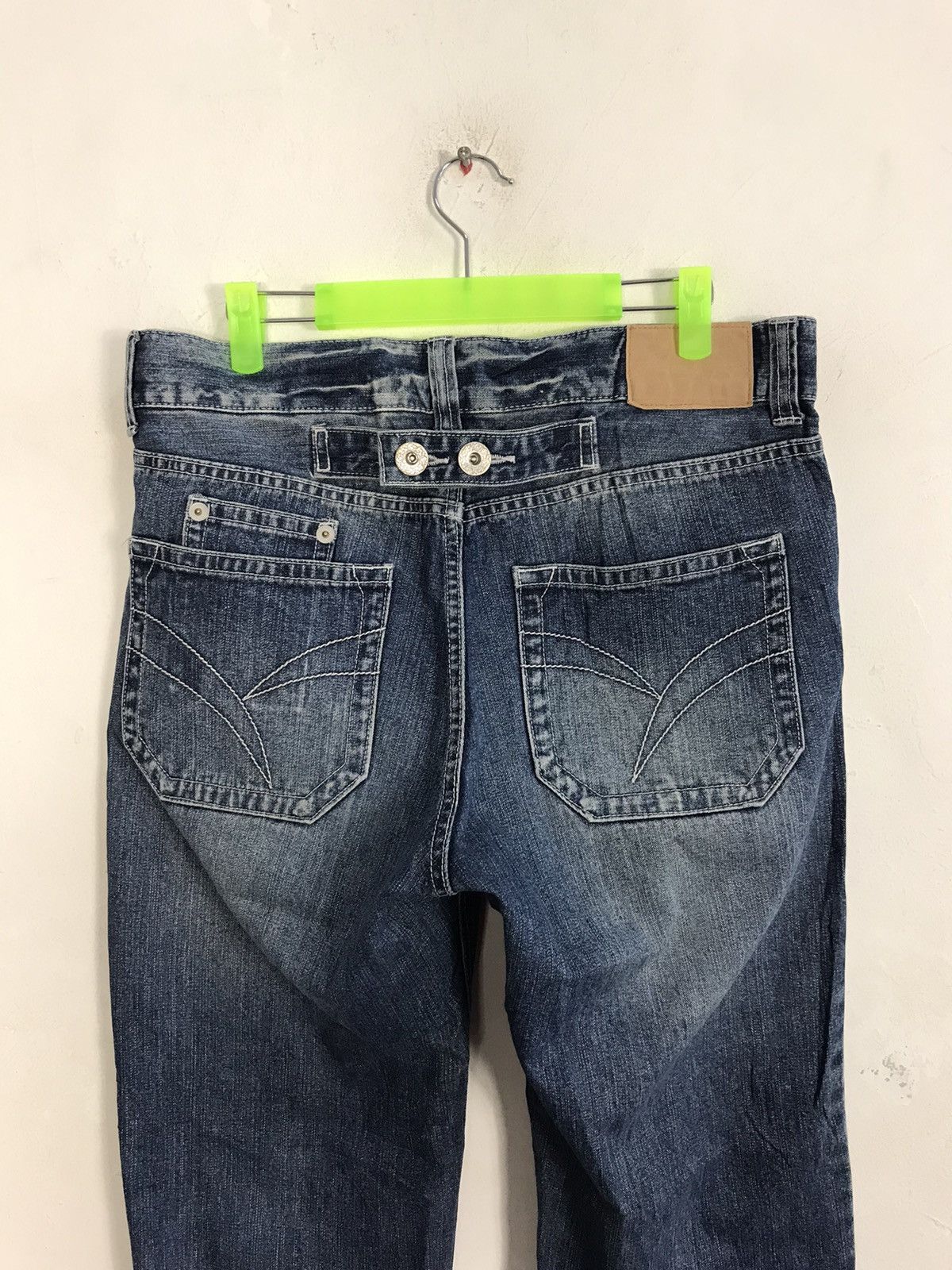 Japanese Brand Mili Mili Regular Fits Zipper With Buckle Distressed Denim Size US 32 / EU 48 - 4 Thumbnail