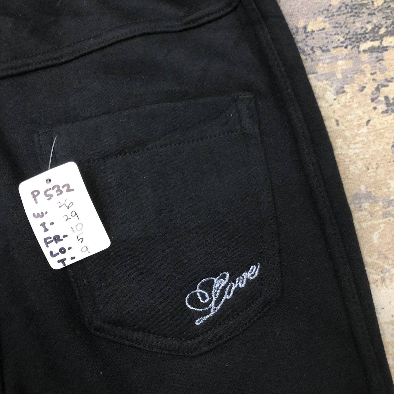 Japanese Brand P532 MASAMI SATOMI x LOVE SKINNY SWEATPANTS Size 30" / US 8 / IT 44 - 6 Thumbnail