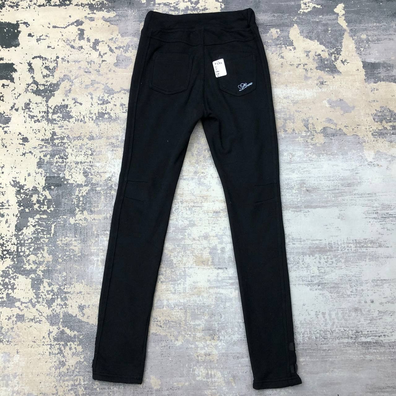 Japanese Brand P532 MASAMI SATOMI x LOVE SKINNY SWEATPANTS Size 30" / US 8 / IT 44 - 2 Thumbnail
