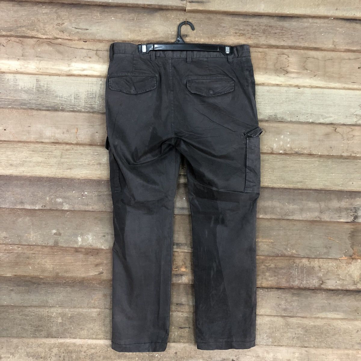 Japanese Brand × Uniqlo Uniqlo faded Dark Brown Multipocket Tactical Cargo #c980 Size US 33 - 8 Thumbnail