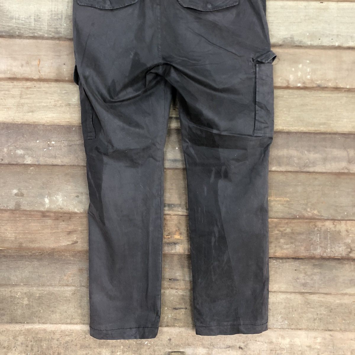 Japanese Brand × Uniqlo Uniqlo faded Dark Brown Multipocket Tactical Cargo #c980 Size US 33 - 10 Thumbnail