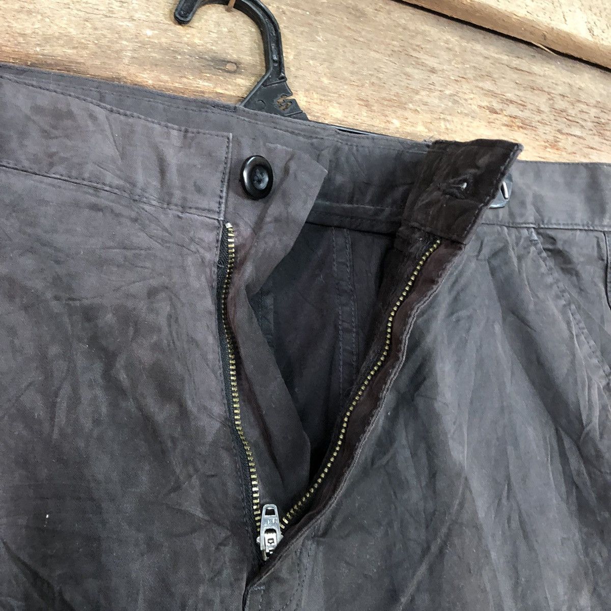 Japanese Brand × Uniqlo Uniqlo faded Dark Brown Multipocket Tactical Cargo #c980 Size US 33 - 7 Thumbnail