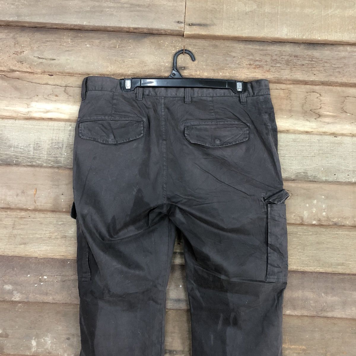 Japanese Brand × Uniqlo Uniqlo faded Dark Brown Multipocket Tactical Cargo #c980 Size US 33 - 9 Thumbnail