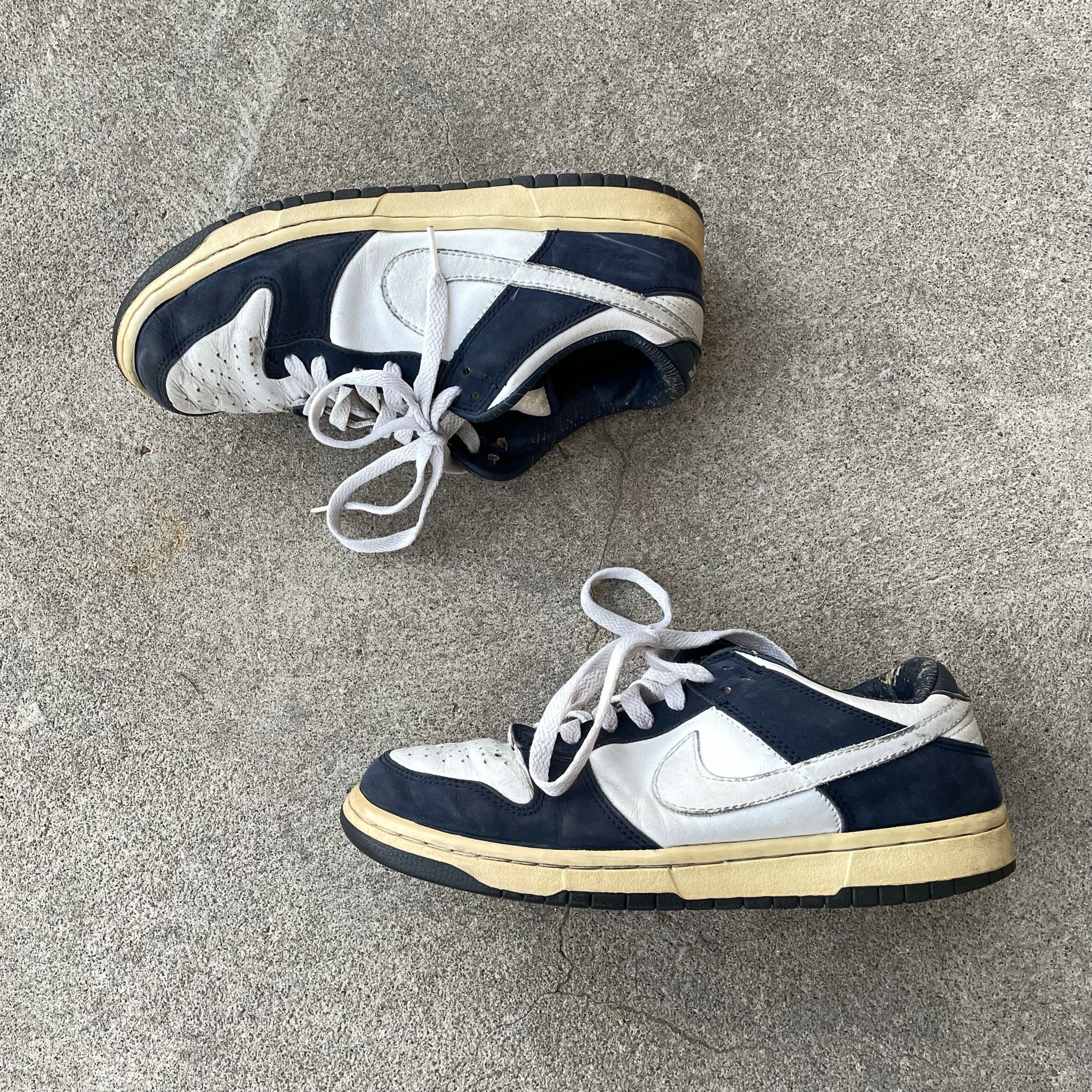 Nike Nike Dunk Low Pro 2004 Obsidian White/Blue Size US 8.5 / EU 41-42 - 1 Thumbnail