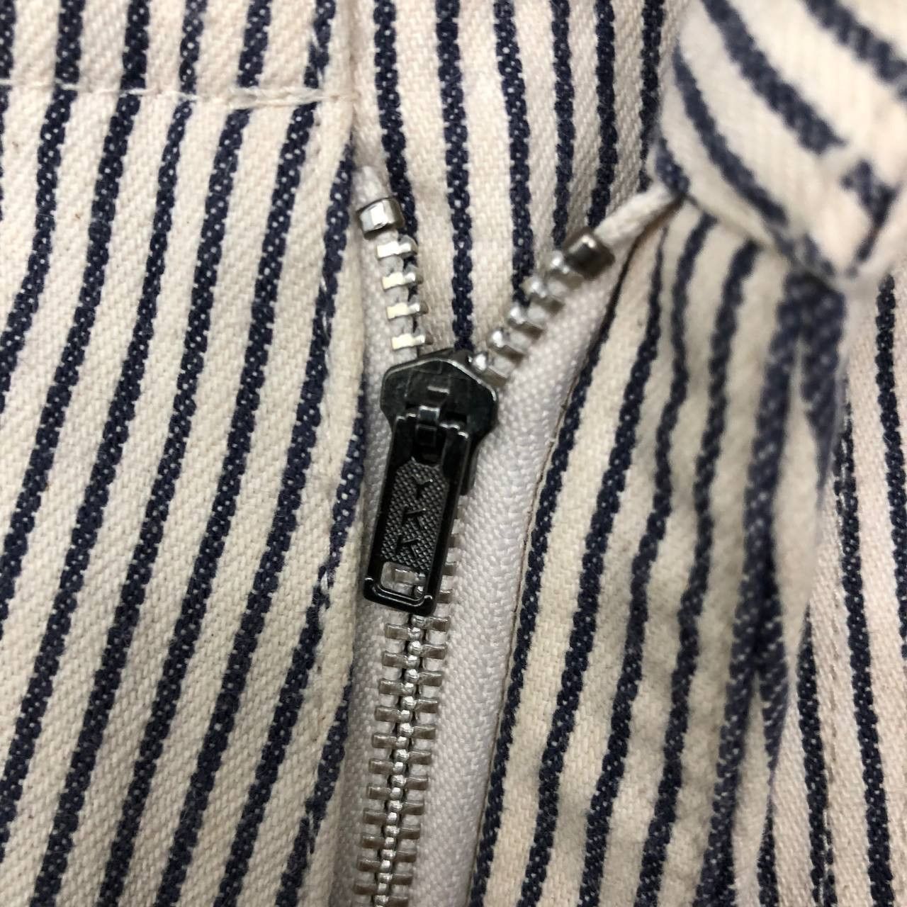 Japanese Brand × Vintage P540 HICKORY STRIPED EXTRA MINORITY x EXPLICIT BAGGY PANTS Size US 32 / EU 48 - 7 Thumbnail