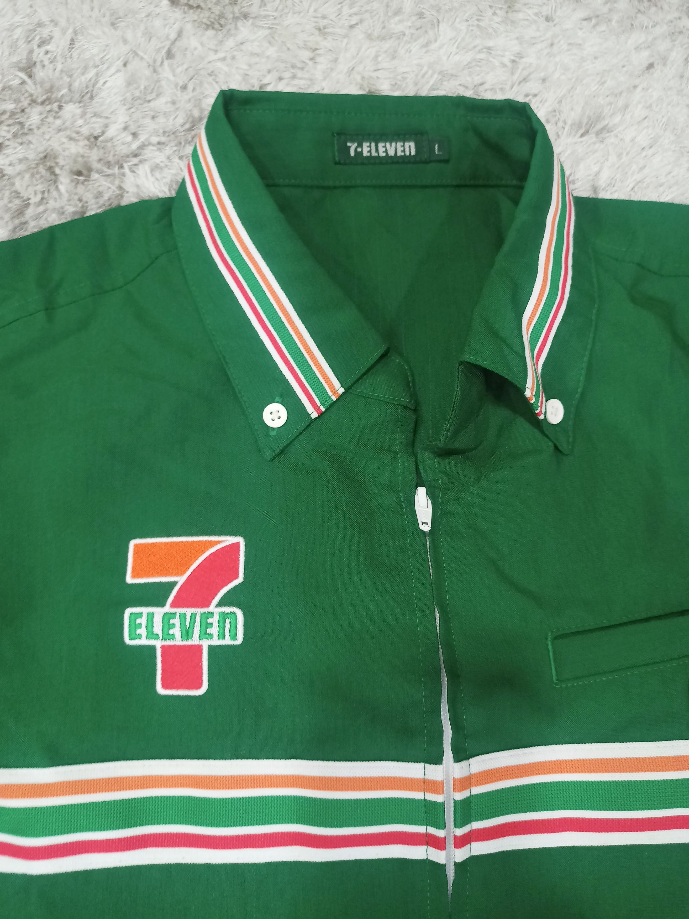 Japanese Brand 🔥 Vintage 7 ELEVEN Shirt Work Jacket Size US L / EU 52-54 / 3 - 6 Thumbnail