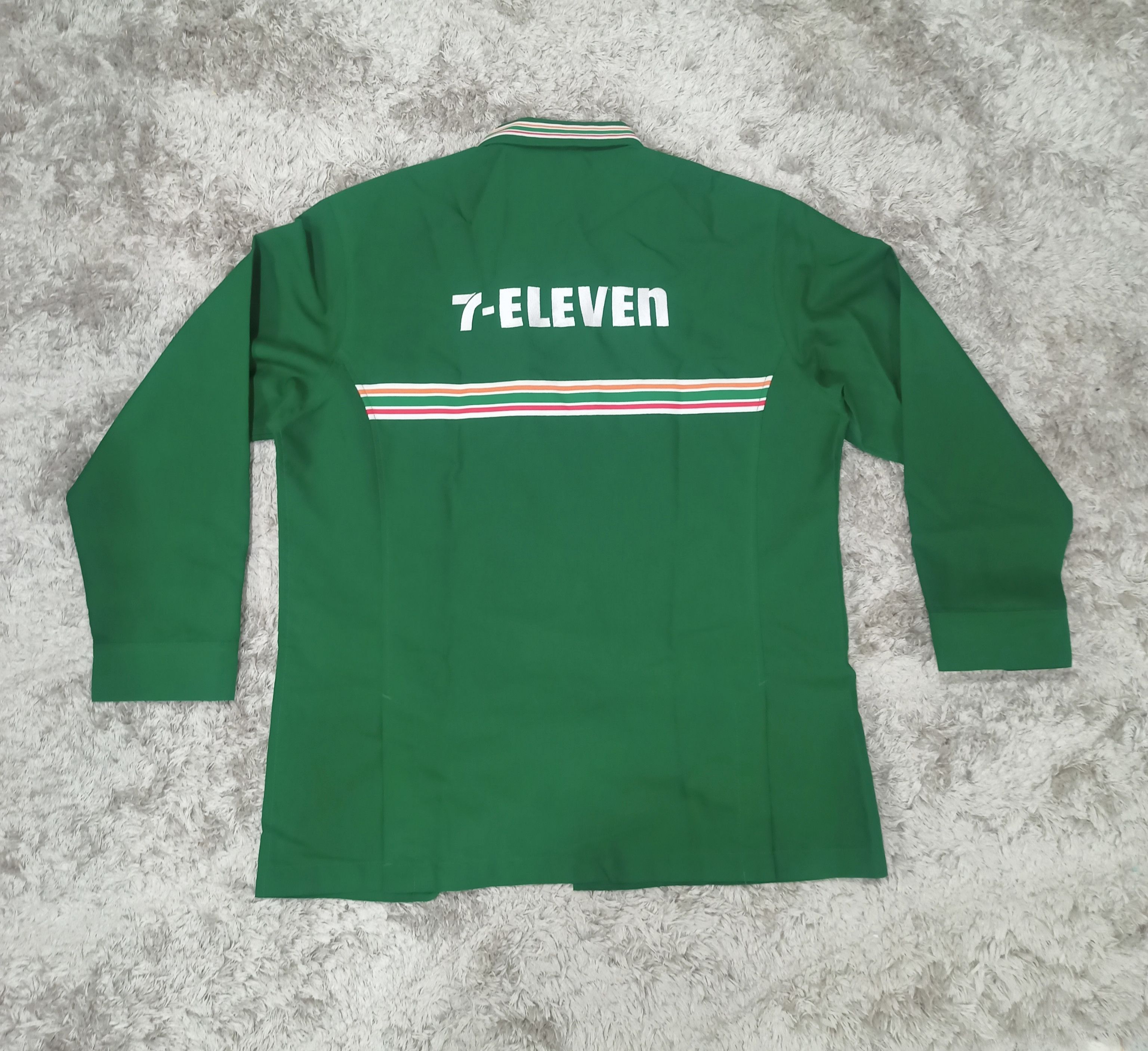 Japanese Brand 🔥 Vintage 7 ELEVEN Shirt Work Jacket Size US L / EU 52-54 / 3 - 1 Thumbnail