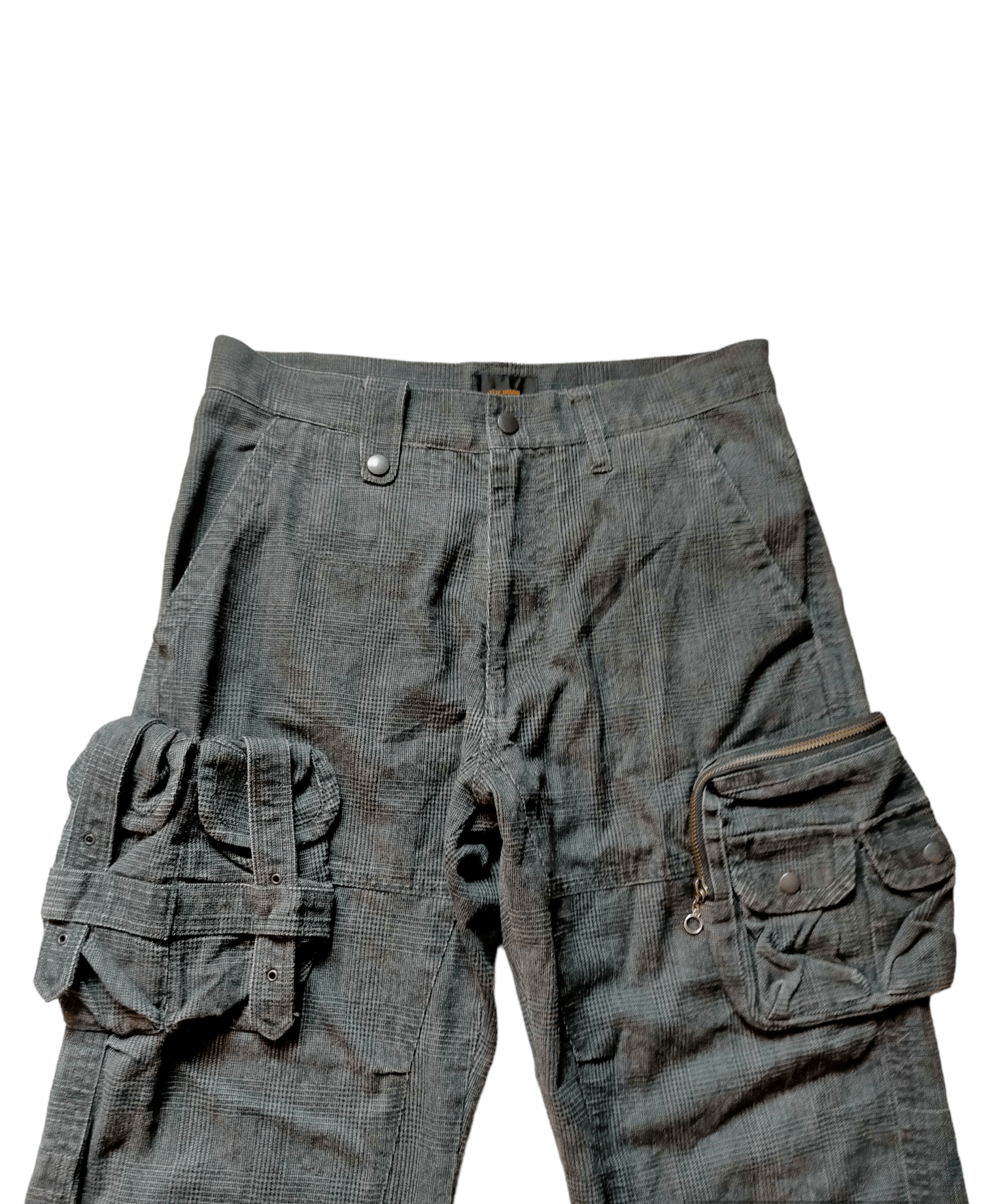 Issey Miyake Tete Homme Cargo Pant Tactical Pocket Tartan Regular Size US 32 / EU 48 - 2 Thumbnail