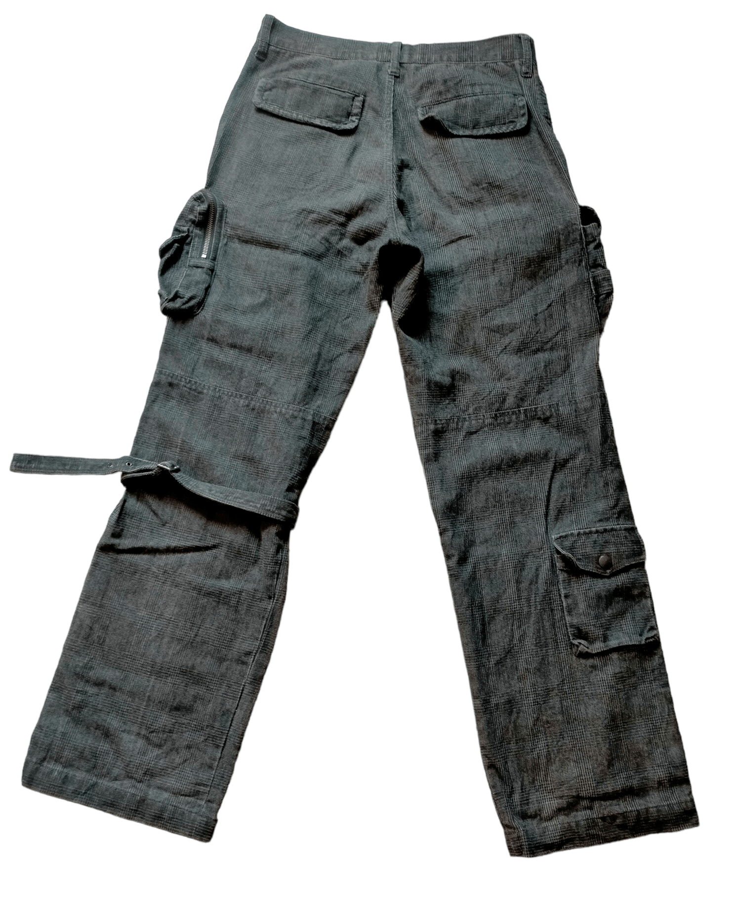 Issey Miyake Tete Homme Cargo Pant Tactical Pocket Tartan Regular Size US 32 / EU 48 - 7 Thumbnail