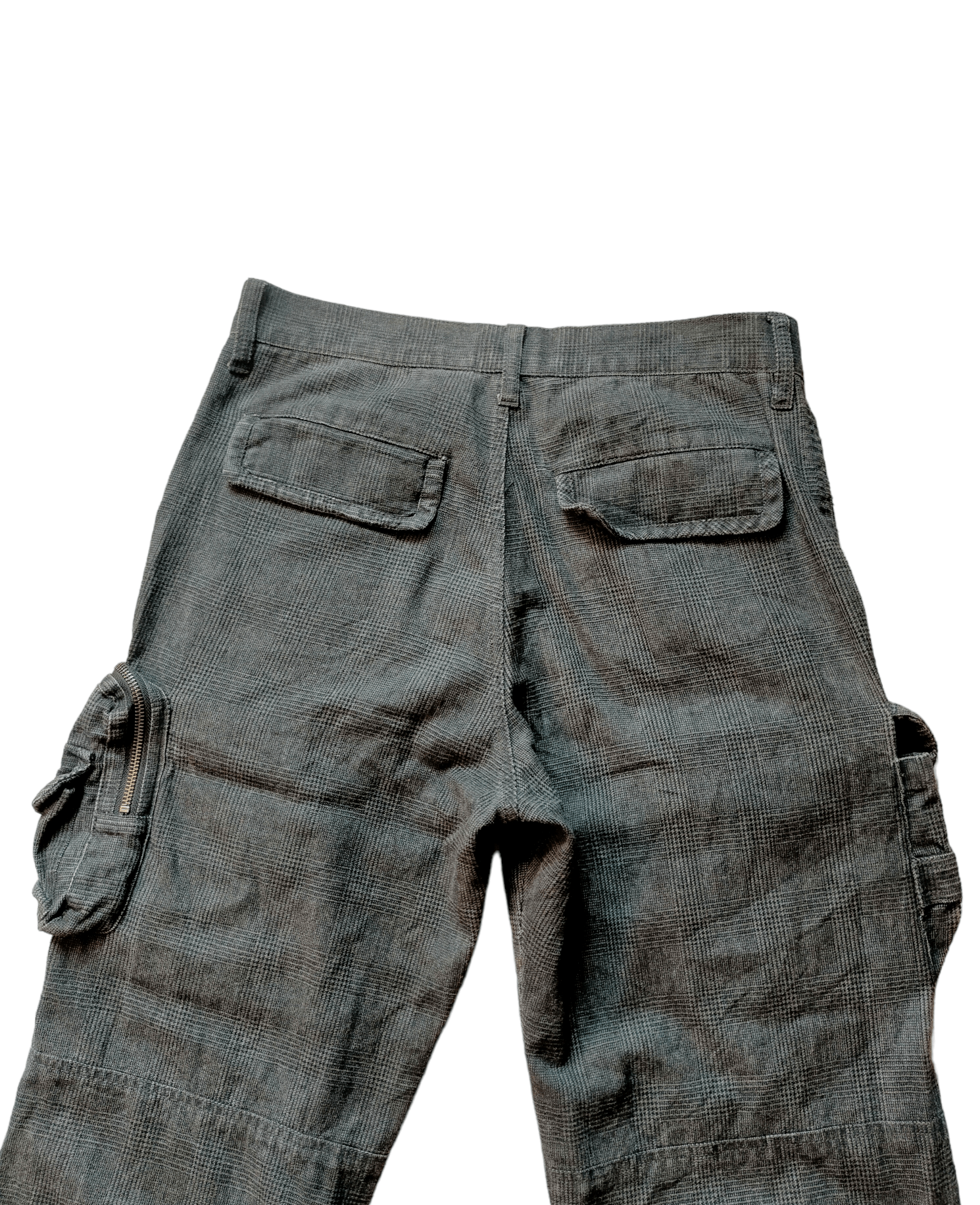 Issey Miyake Tete Homme Cargo Pant Tactical Pocket Tartan Regular Size US 32 / EU 48 - 8 Thumbnail