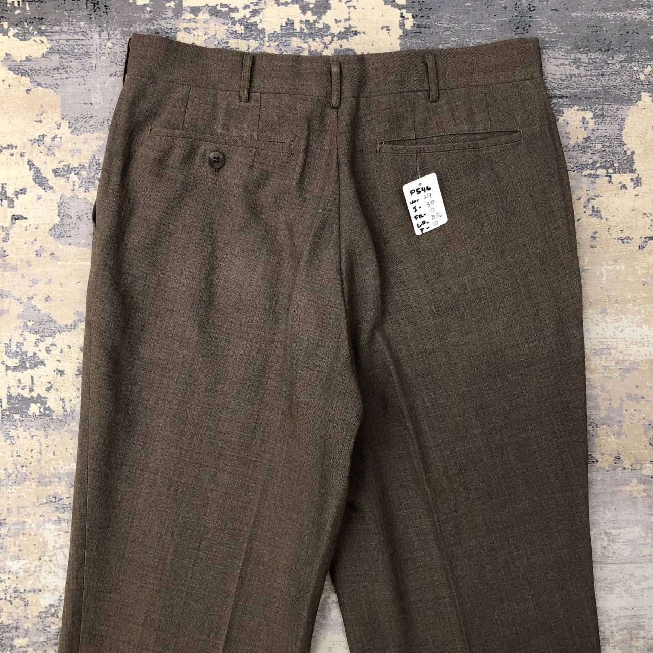 Vintage P546 VTG WINBULL PEAKY BLINDERS STYLE PANTS Size US 29 - 4 Thumbnail
