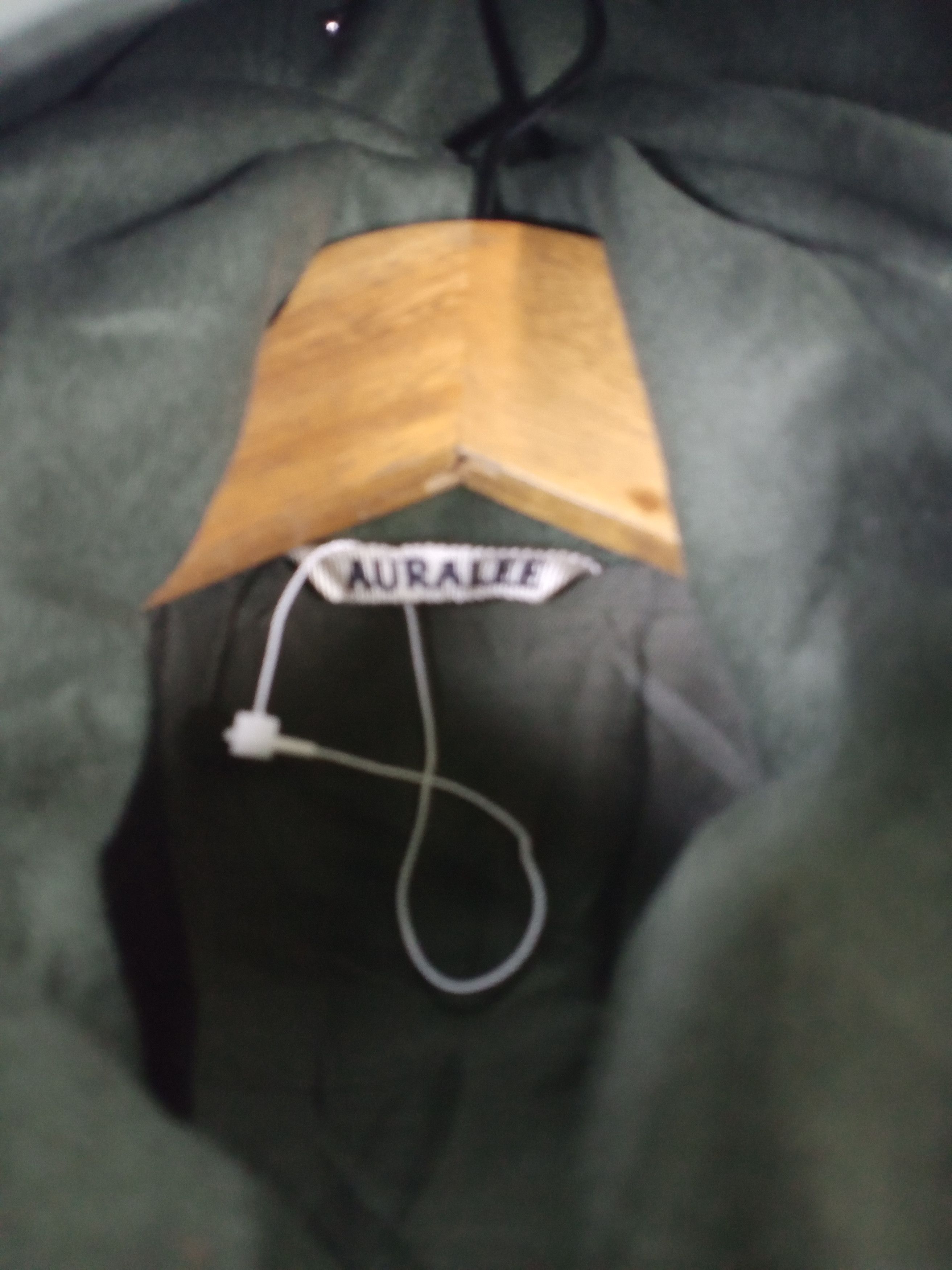 Auralee AURALEE LIGHT MELTON FLIGHT PARKA DISTRESSED Size US XL / EU 56 / 4 - 4 Thumbnail