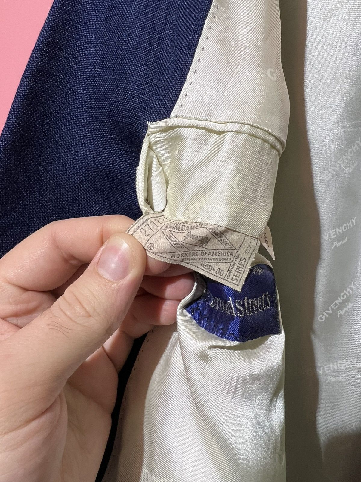 Givenchy Givenchy gentleman paris tailored for broadstreet’s blazer Size 42S - 8 Thumbnail