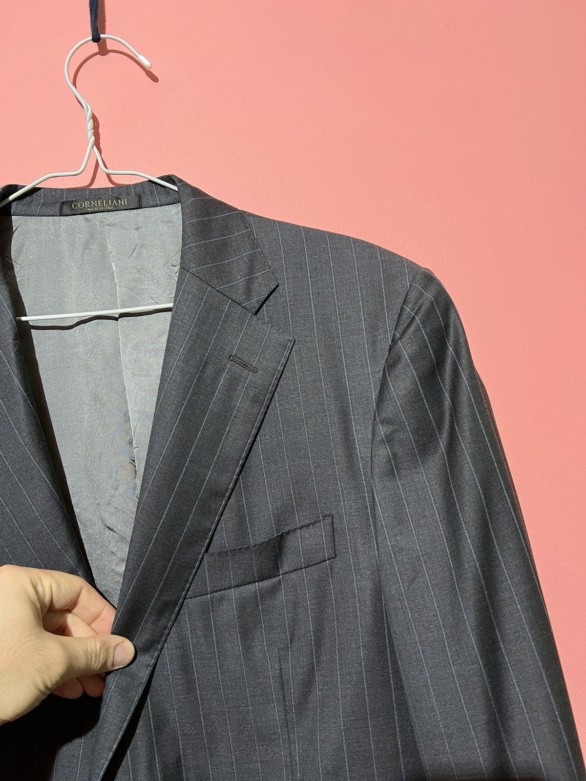 Corneliani Corneliani wool blazer super 150 bijleveld classic Size 54R - 6 Thumbnail
