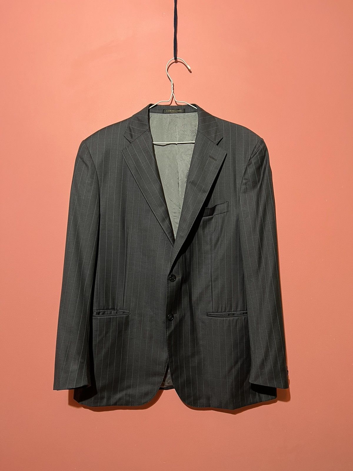 Corneliani Corneliani wool blazer super 150 bijleveld classic Size 54R - 1 Thumbnail