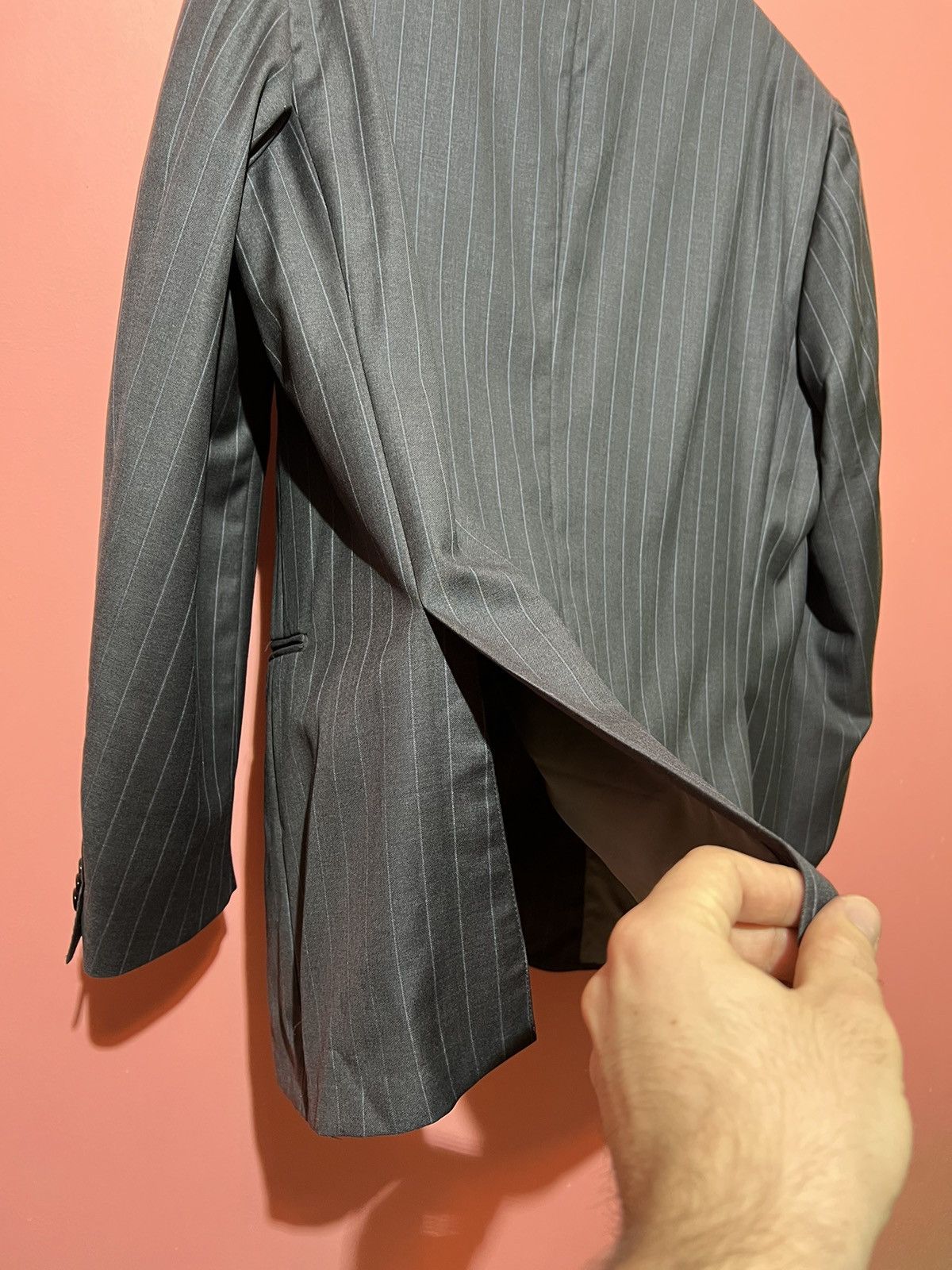 Corneliani Corneliani wool blazer super 150 bijleveld classic Size 54R - 11 Thumbnail