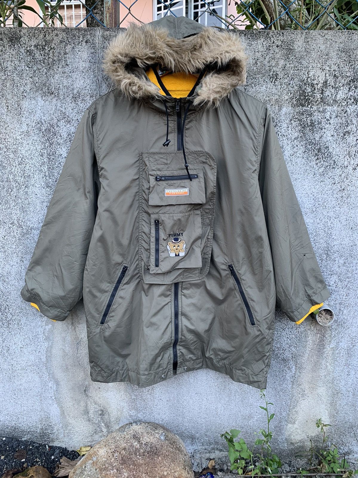 Designer × Jean Charles De Castelbajac Castelbajac Anorak parka jacket Size US L / EU 52-54 / 3 - 1 Thumbnail