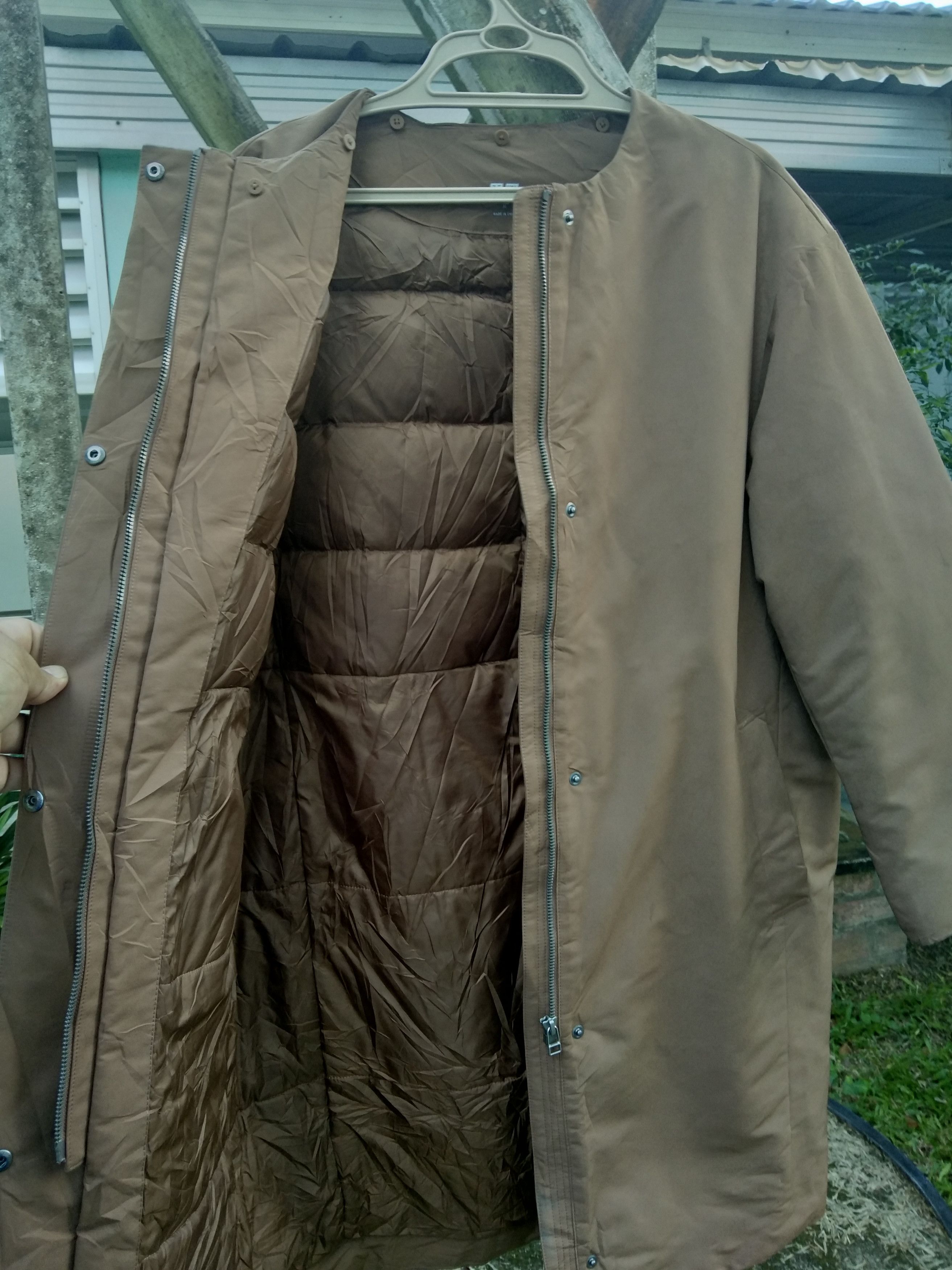 Japanese Brand × Uniqlo UNIQLO LONG JACKET Size US M / EU 48-50 / 2 - 3 Thumbnail