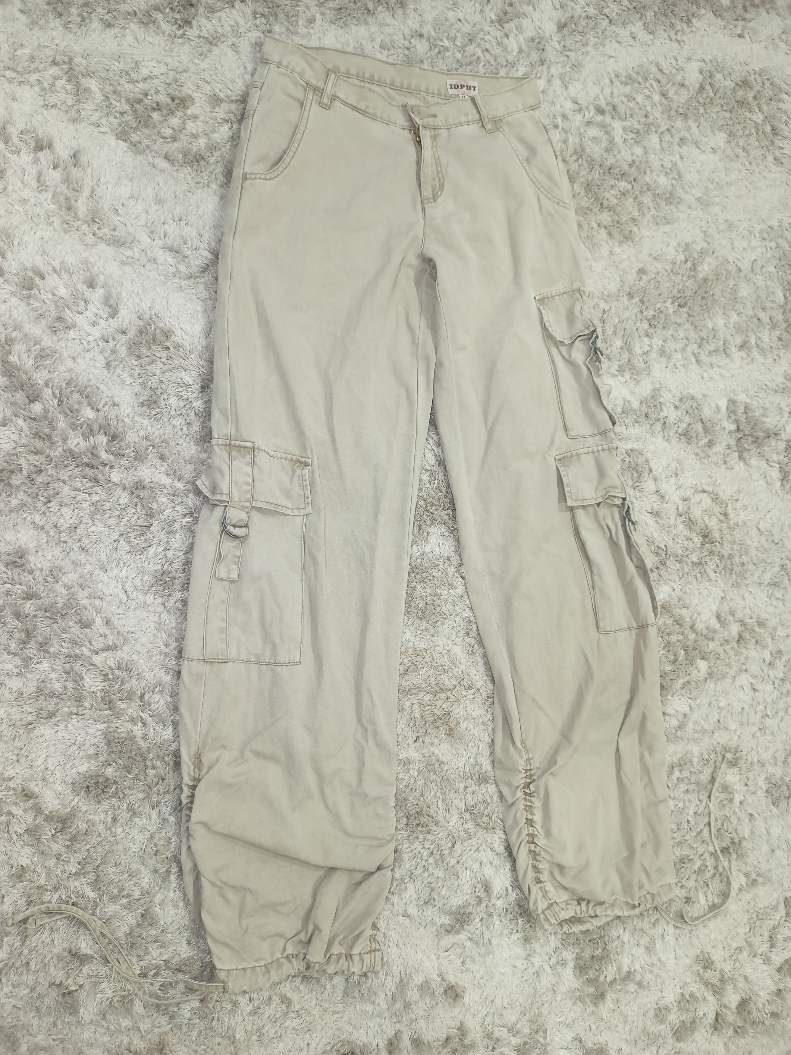 Japanese Brand IDPDT Multipocket Tactical Bondage Cargo Pants Size US 30 / EU 46 - 15 Thumbnail